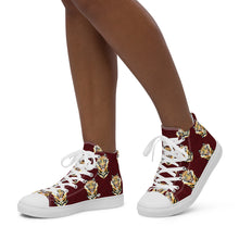 Load image into Gallery viewer, Tigers - Women’s high top canvas shoes
