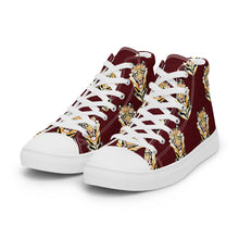 Load image into Gallery viewer, Tigers - Women’s high top canvas shoes
