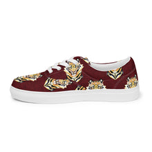 Load image into Gallery viewer, Tigers - Women’s lace-up canvas shoes

