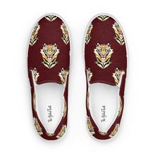 Load image into Gallery viewer, Tigers - Women’s slip-on canvas shoes
