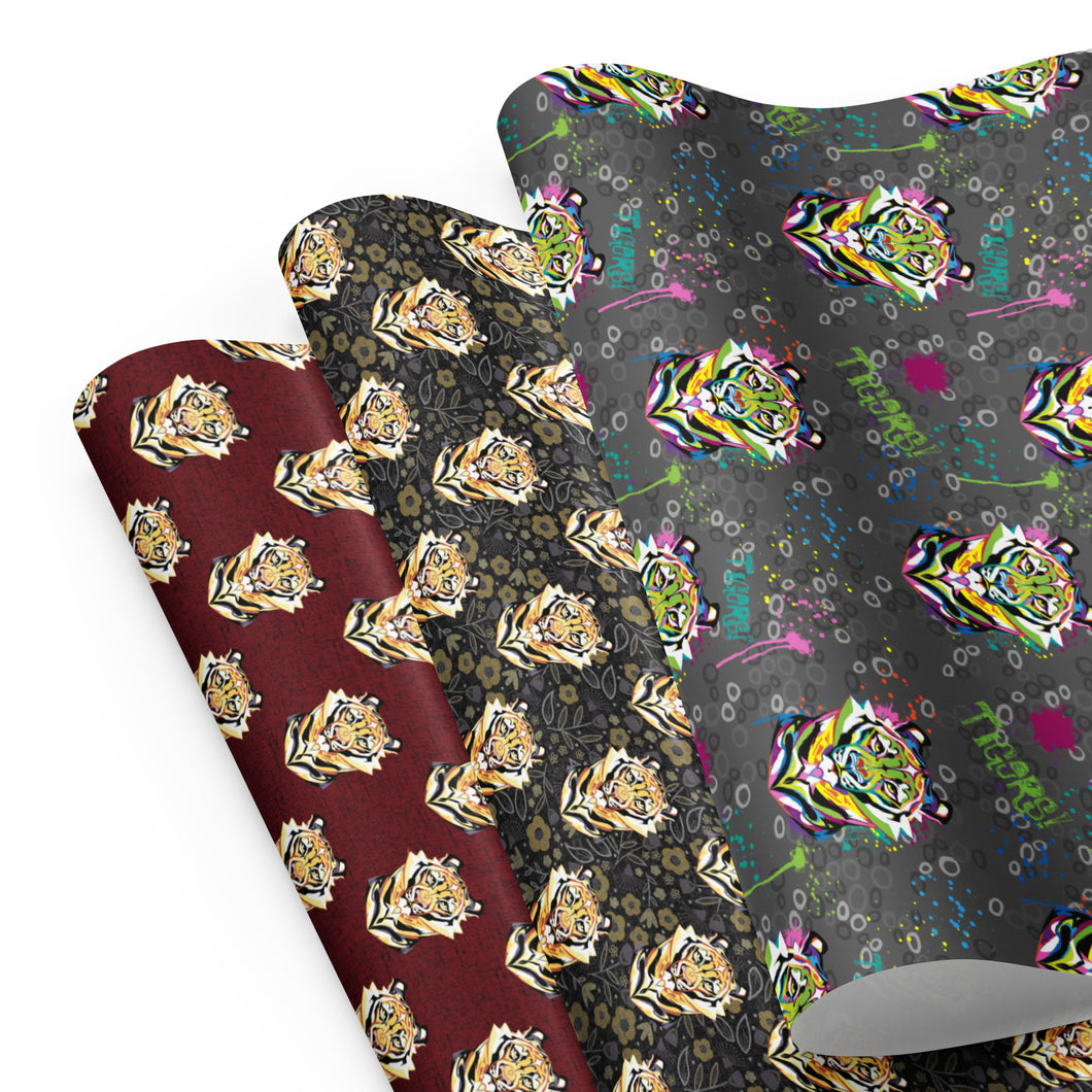 Tiger Trio - Wrapping paper sheets