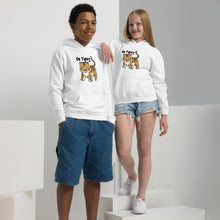 Load image into Gallery viewer, Tiny Tiger ( Go tigers) - Youth heavy blend hoodie - Color Options
