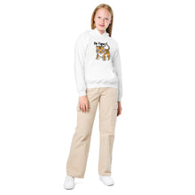 Load image into Gallery viewer, Tiny Tiger ( Go tigers) - Youth heavy blend hoodie - Color Options
