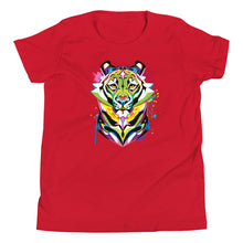 Load image into Gallery viewer, Rainbow Roar - Youth Short Sleeve T-Shirt
