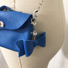 Load image into Gallery viewer, Mini Leather Cross Body Purse - Blue

