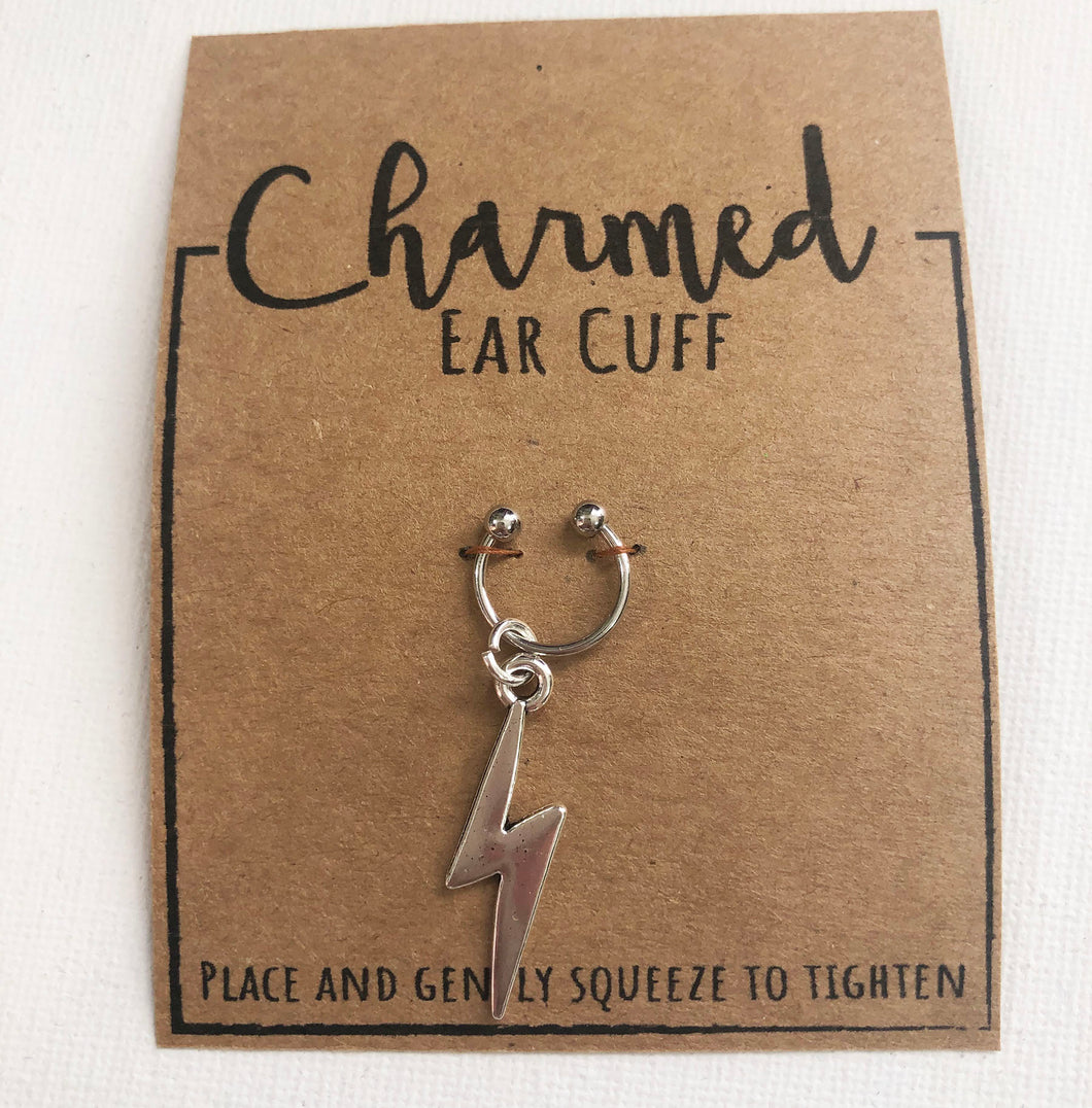 Lightning - Charmed Ear Cuff