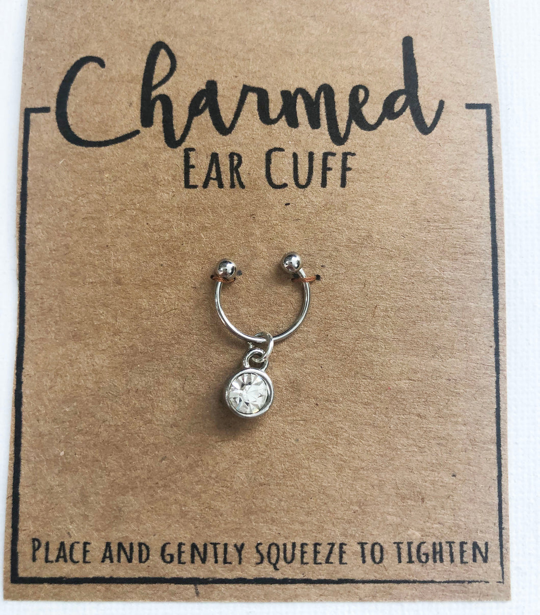 Rhinestone - Charmed Ear Cuff