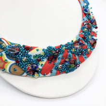 Load image into Gallery viewer, Color Burst - Cotton Collar Necklace
