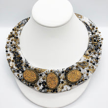 Load image into Gallery viewer, Golden Beauty - Cotton Collar Necklace

