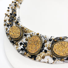 Load image into Gallery viewer, Golden Beauty - Cotton Collar Necklace
