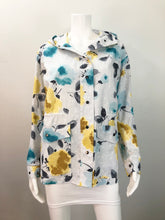 Load image into Gallery viewer, Watercolor Garden Dots - Oversized Canvas Jacket
