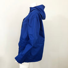 Load image into Gallery viewer, Cobalt Blue Oversized Rain Jacket
