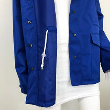 Load image into Gallery viewer, Cobalt Blue Oversized Rain Jacket
