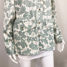 Load image into Gallery viewer, Dogwood Blossom - Oversized Sateen Canvas Jacket
