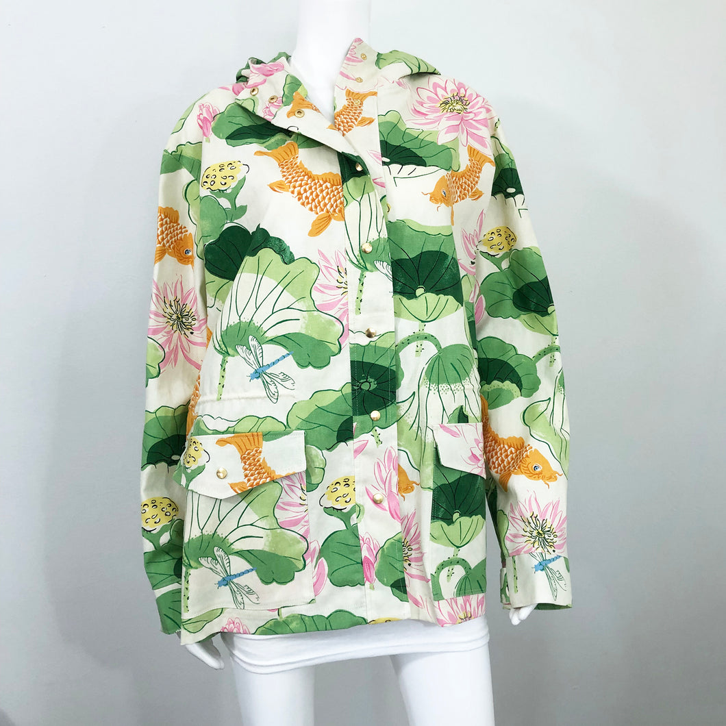 Koi Pond - Oversized Canvas Jacket