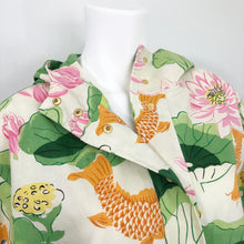 Load image into Gallery viewer, Koi Pond - Oversized Canvas Jacket
