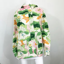 Load image into Gallery viewer, Koi Pond - Oversized Canvas Jacket
