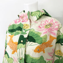 Load image into Gallery viewer, Koi Pond - Oversized Canvas Jacket
