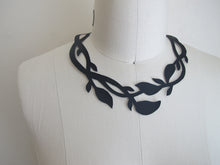 Load image into Gallery viewer, Simple Vine - Hand Cut Vinyl Necklace - Color Options
