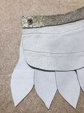 Load image into Gallery viewer, Golden Scale - Salvaged Leather Epaulette
