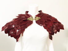 Load image into Gallery viewer, Dragon Scale Leather Cape
