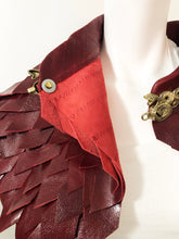 Load image into Gallery viewer, Dragon Scale Leather Cape
