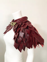 Load image into Gallery viewer, Dragon Scale Leather Cape
