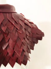 Load image into Gallery viewer, Dragon Scale Leather Cape
