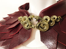 Load image into Gallery viewer, Dragon Scale Leather Cape
