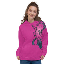 Load image into Gallery viewer, Pink Octopus - APO Unisex Hoodie
