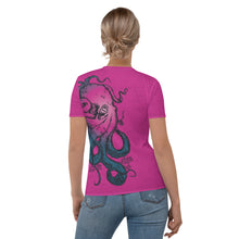 Load image into Gallery viewer, Pink Octopus - APO Women&#39;s T-shirt
