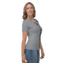Load image into Gallery viewer, Polar Blue Octopus Sketch - APO Women&#39;s T-shirt
