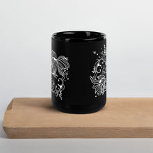Load image into Gallery viewer, Koi - Black Glossy Mug
