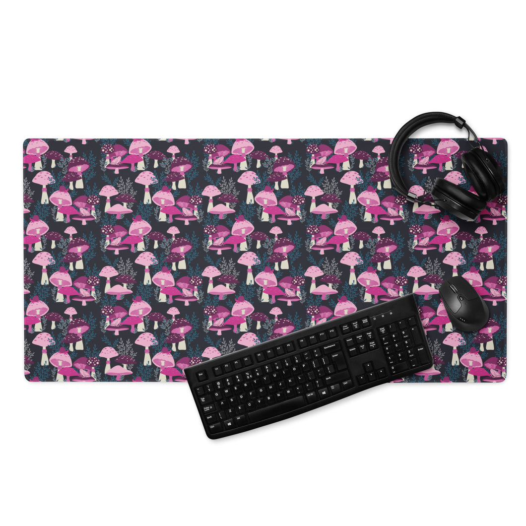 Fairy Mushroom Garden - Keyboard/Gaming mouse pad