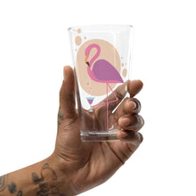 Load image into Gallery viewer, Flamingo Cocktail - Shaker pint glass
