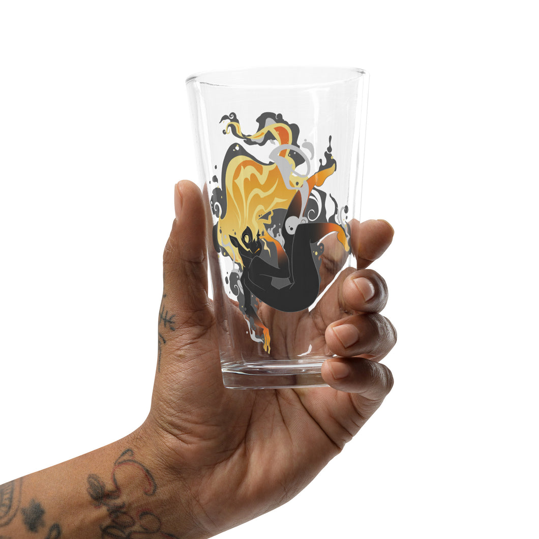 Fire Elemental - Shaker pint glass