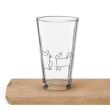 Load image into Gallery viewer, Cat Doodle - Shaker pint glass
