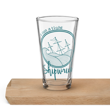 Load image into Gallery viewer, Shipwreck - Shaker pint glass
