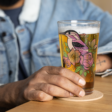 Load image into Gallery viewer, Hummingbird - Shaker pint glass
