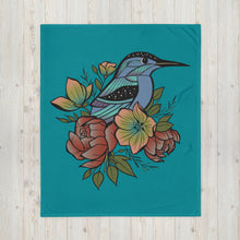 Load image into Gallery viewer, Humming Bird - Throw Blanket
