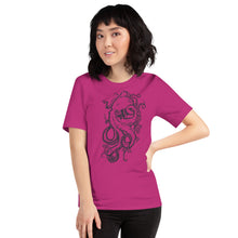 Load image into Gallery viewer, Polar Blue Octopus sketch -  Unisex T-shirt
