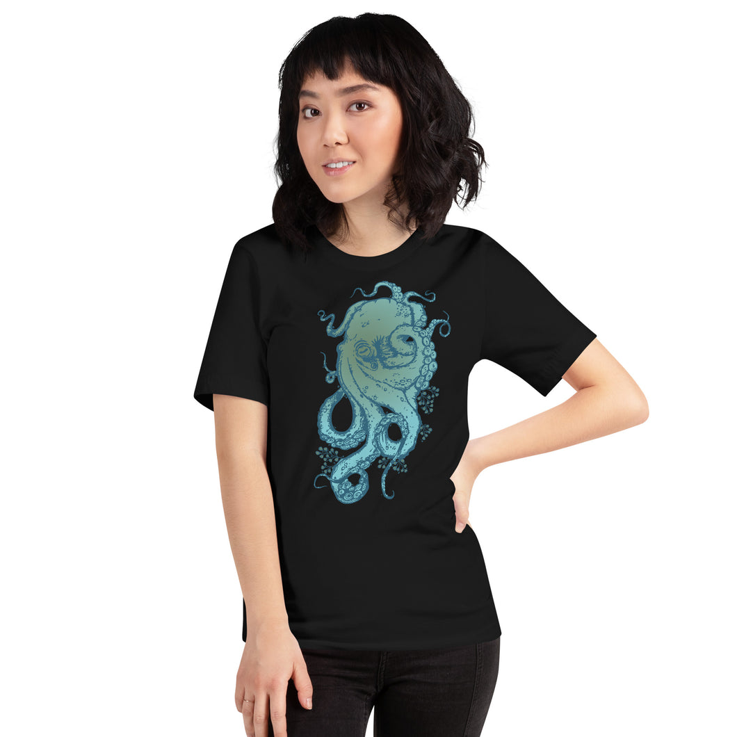 Blue Octopus - Unisex t-shirt