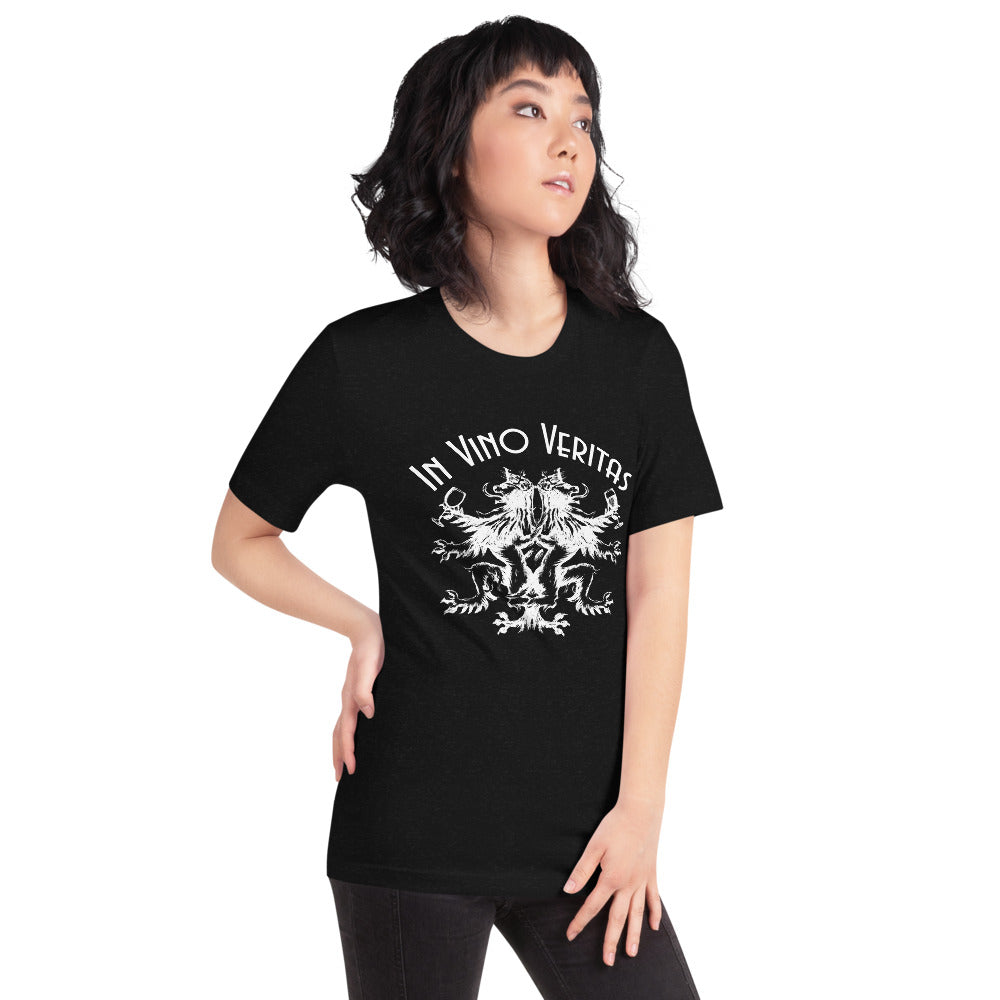 In Vino Veritas - White Graphic -  T-Shirt