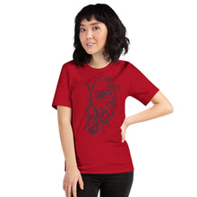 Load image into Gallery viewer, Polar Blue Octopus sketch -  Unisex T-shirt
