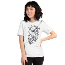 Load image into Gallery viewer, Polar Blue Octopus sketch -  Unisex T-shirt

