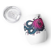 Load image into Gallery viewer, Pink Octopus - Wine tumbler
