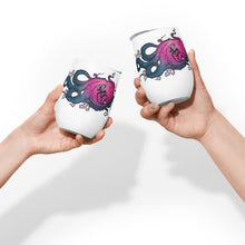 Load image into Gallery viewer, Pink Octopus - Wine tumbler
