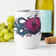 Load image into Gallery viewer, Pink Octopus - Wine tumbler
