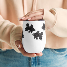 Load image into Gallery viewer, Goldfish Stamp - Wine tumbler
