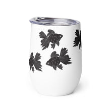 Load image into Gallery viewer, Goldfish Stamp - Wine tumbler
